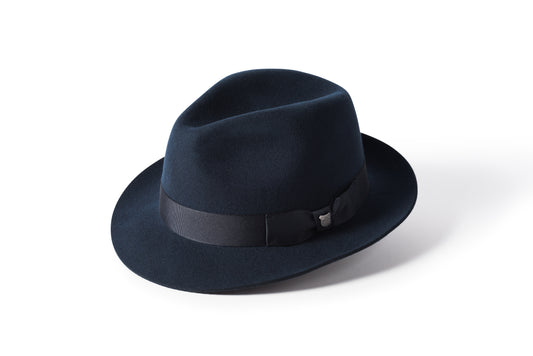 Chester Wool Trilby - Navy