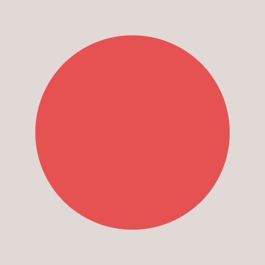 Slim Satin Tie - Coral FS