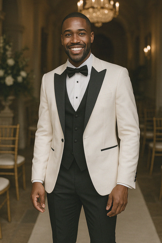 Grissom Off-White Dinner Jacket