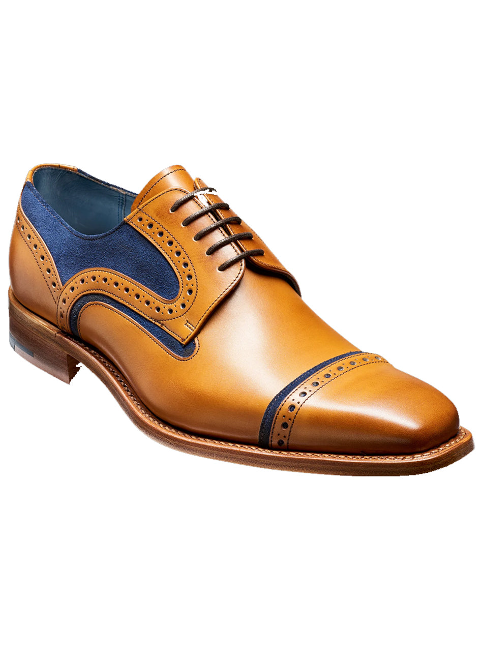 Haig Cedar Calf - Blue Suede