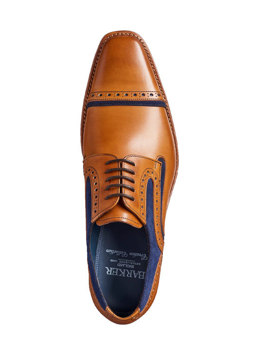 Haig Cedar Calf - Blue Suede