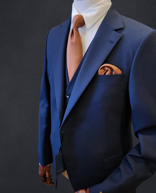 James Comfort Fit Suit Jacket - Navy