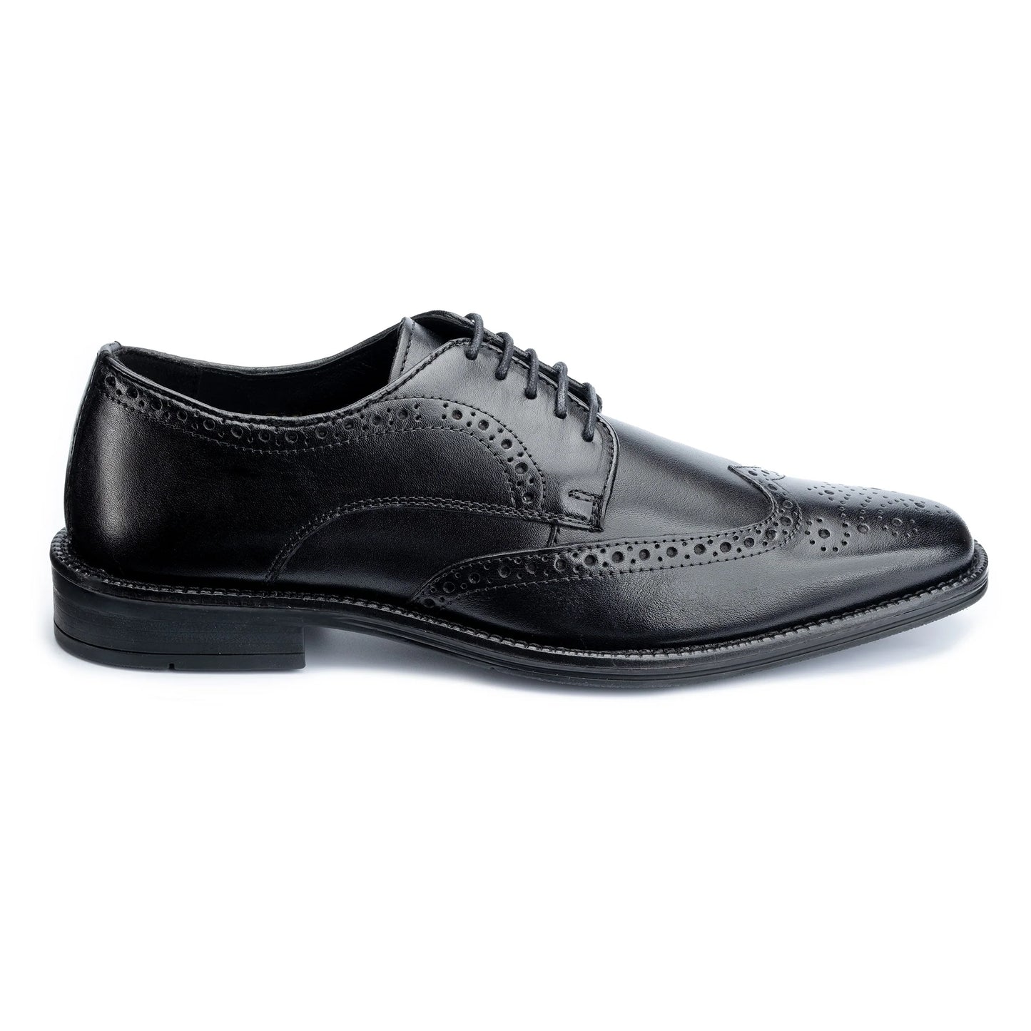 JERMYN Brogue Shoes - Black