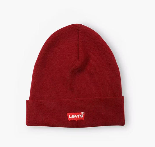 Levi's Embroidered Beanie - Red