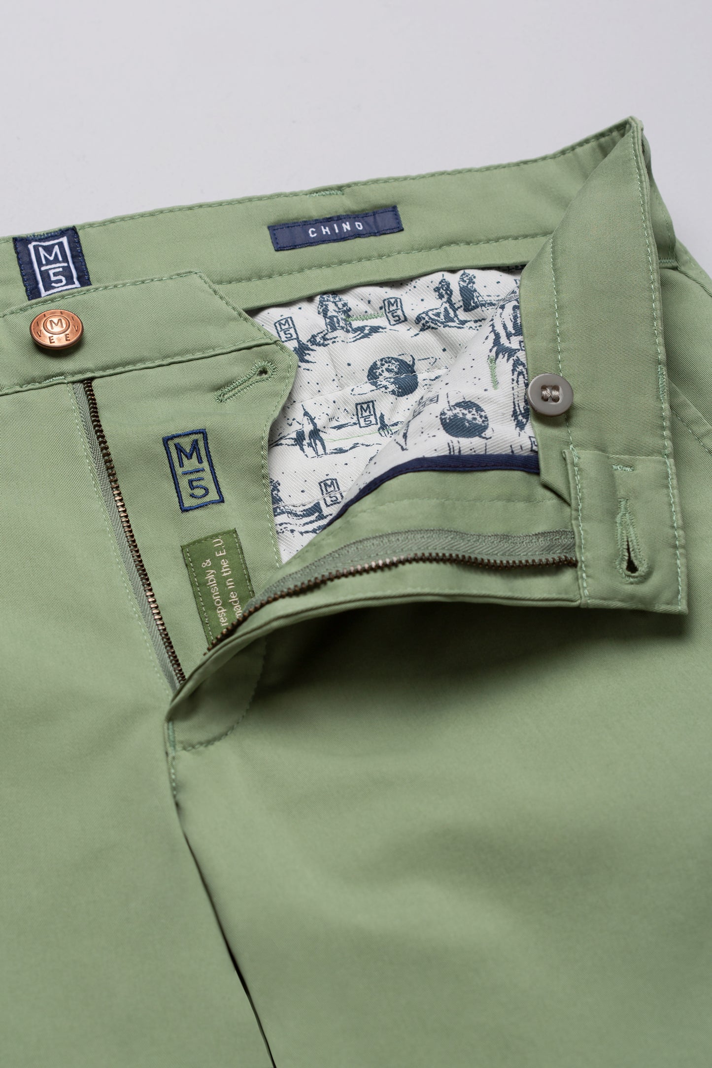 M5 Chino Slim Fit - Light Green