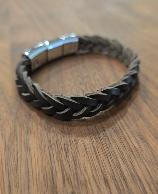 MagRelief - Leather Bracelet - Brown MR022