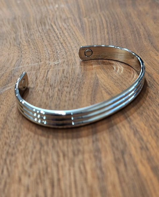 MagRelief - Copper Bracelet - Silver MR048