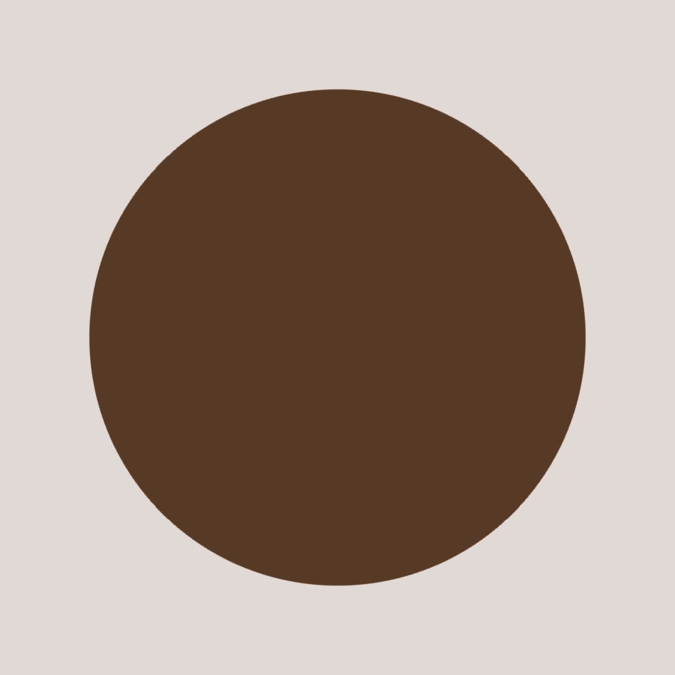 Plain Satin Hankie - Mid Brown