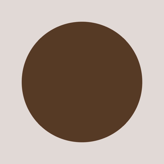 Plain Satin Hankie - Mid Brown