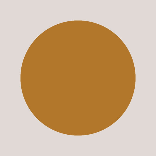 Plain Satin Tie - Old Gold