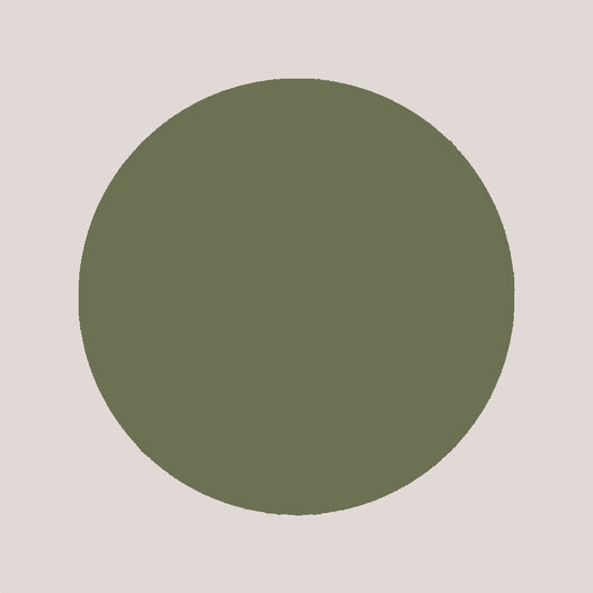 Slim Satin Tie - Olive