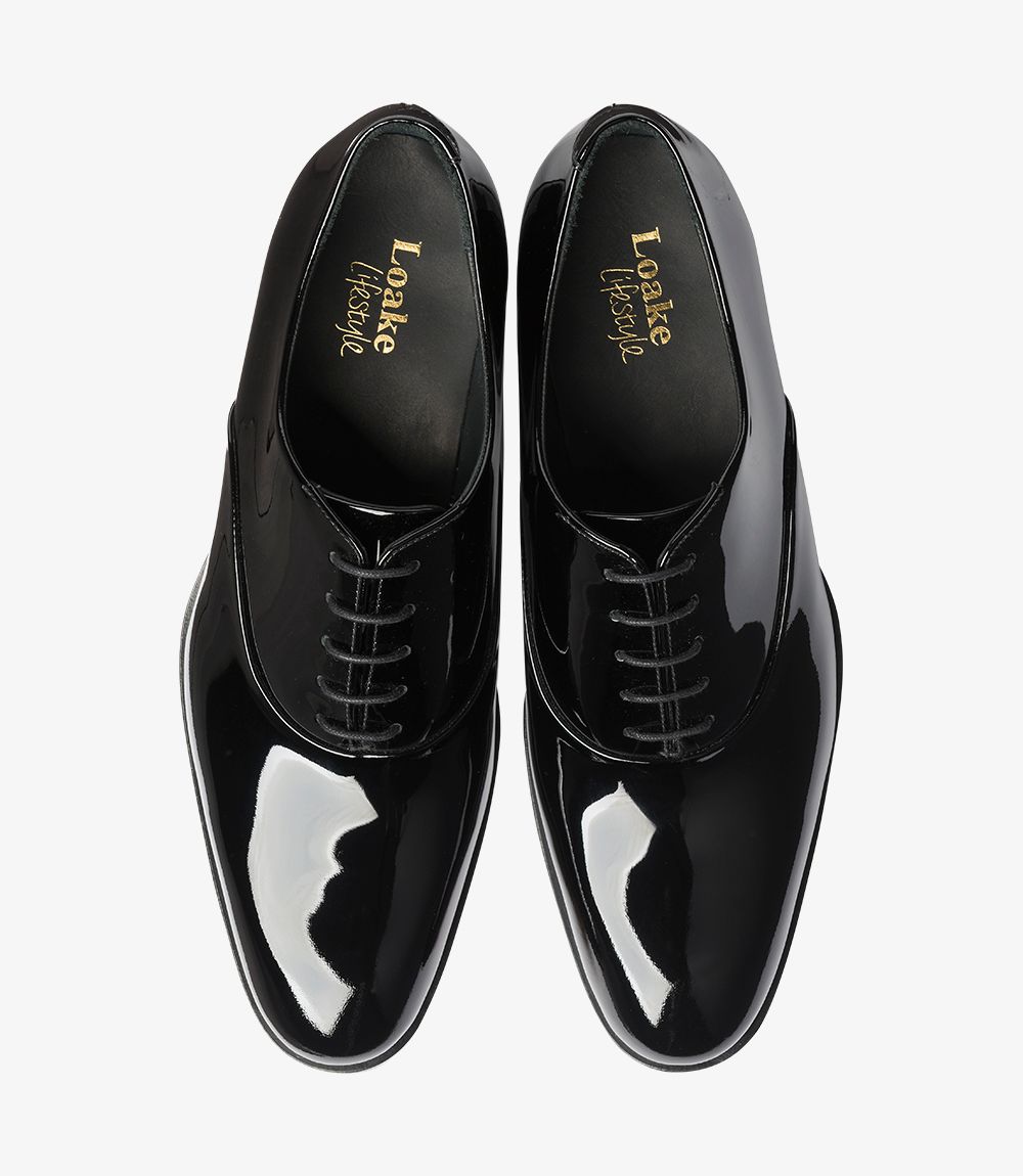 Loake - Patent Black