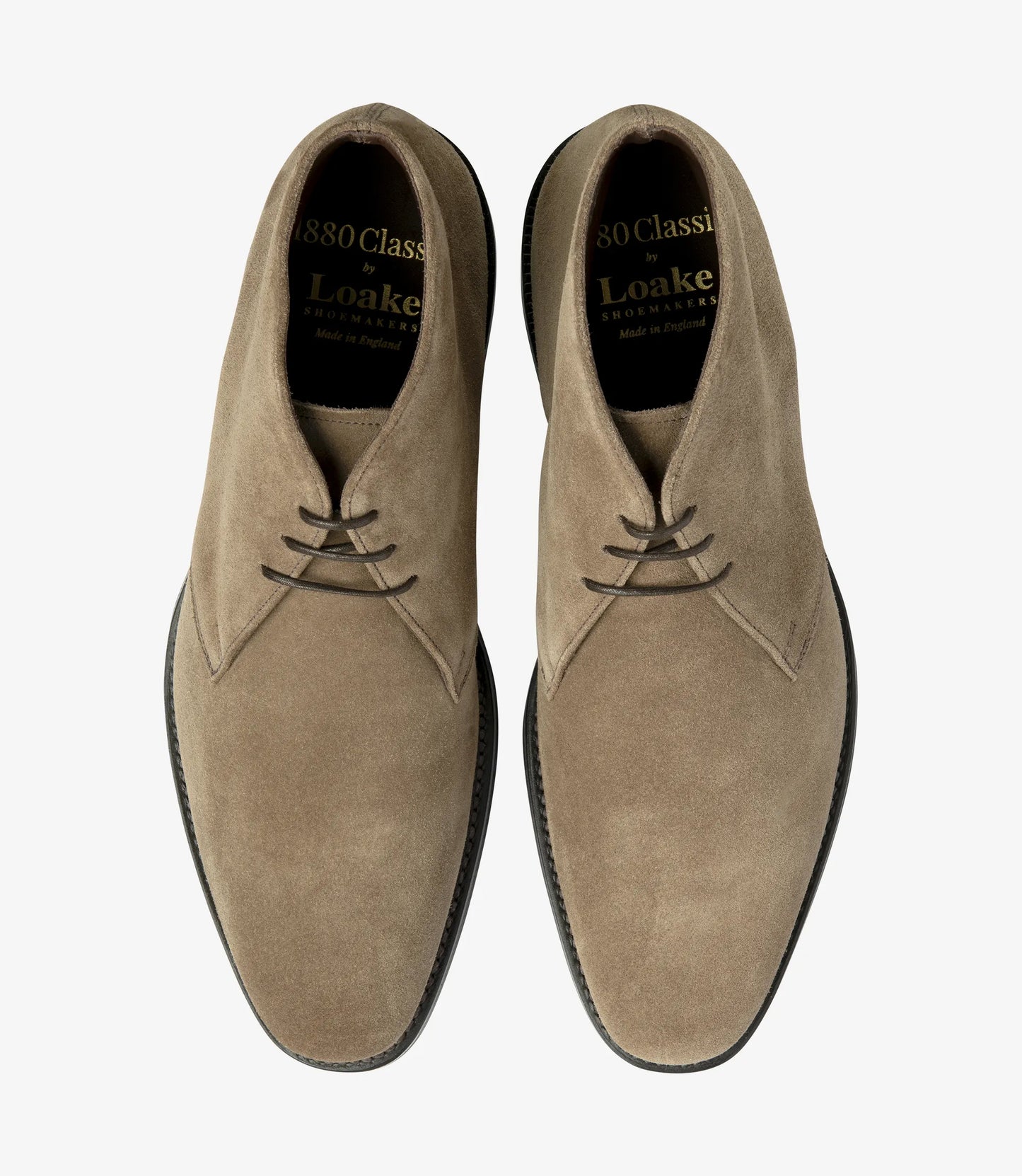 Pimlico Desert Boot- Flint Suede