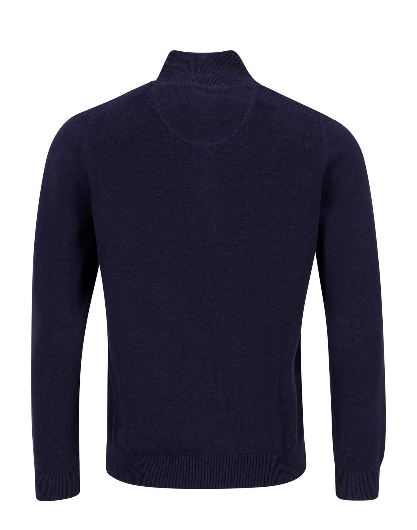 Super-soft Cotton Quarter Zip - Navy