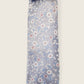 Tie and Hankie Set - Floral Silver and Blue I081990