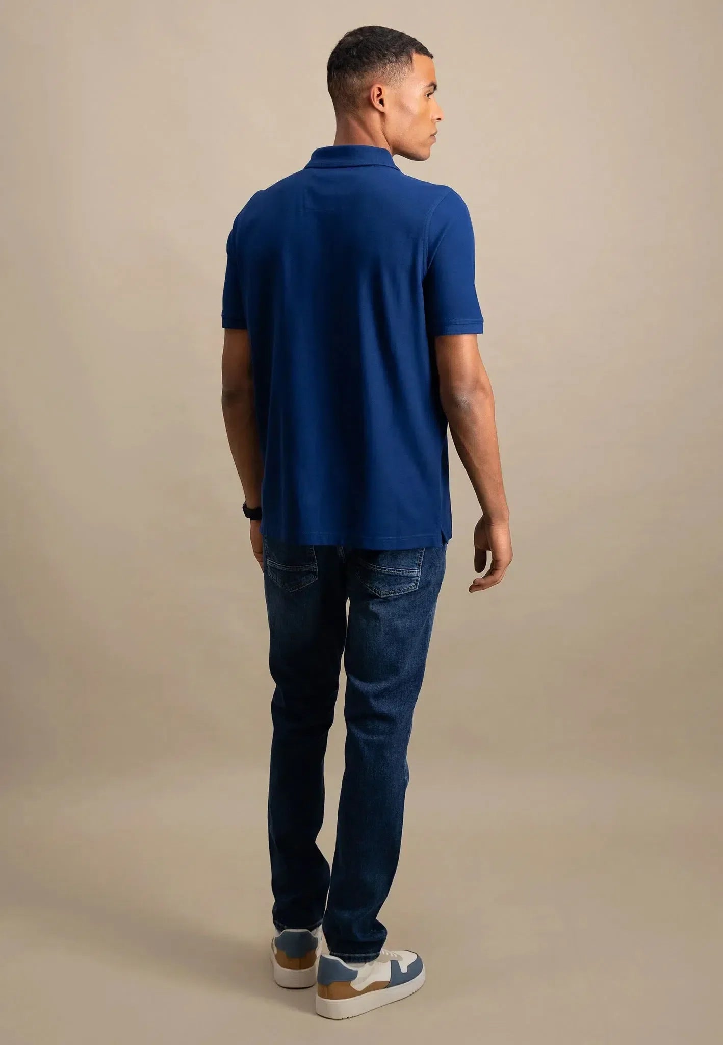 Supima-Cotton Classic Polo - Midnight Blue