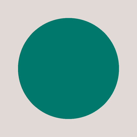 Plain Satin Hankie - Teal