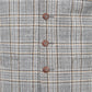 Light Grey and Tan Over Check from Antique Rogue - Waistcoat