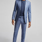Blue Raspberry Check Suit - Trousers