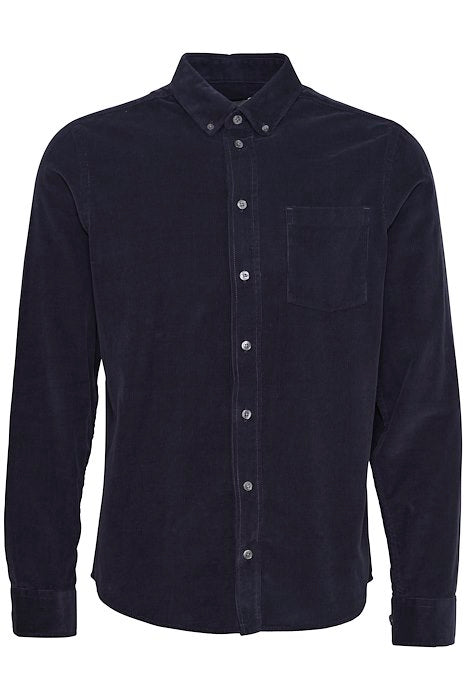 Needle Cord Shirt - Navy