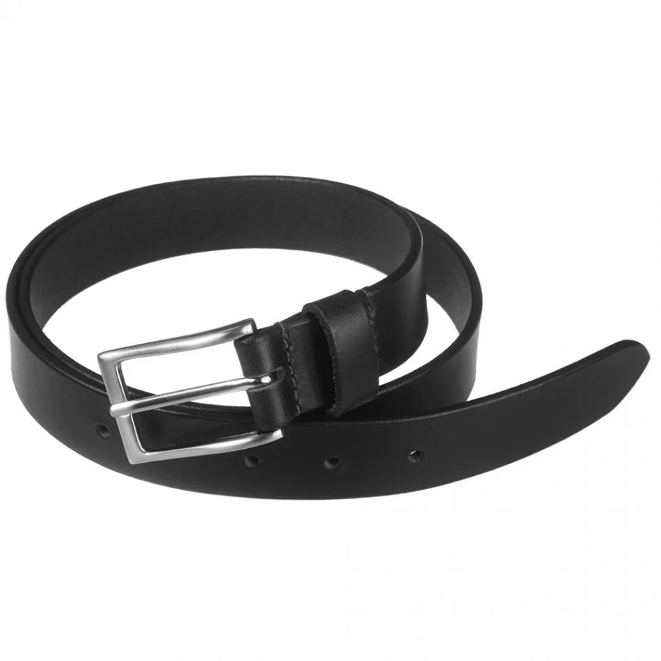 Charles Smith Trouser Leather Belt - 44"+ Waist - Black