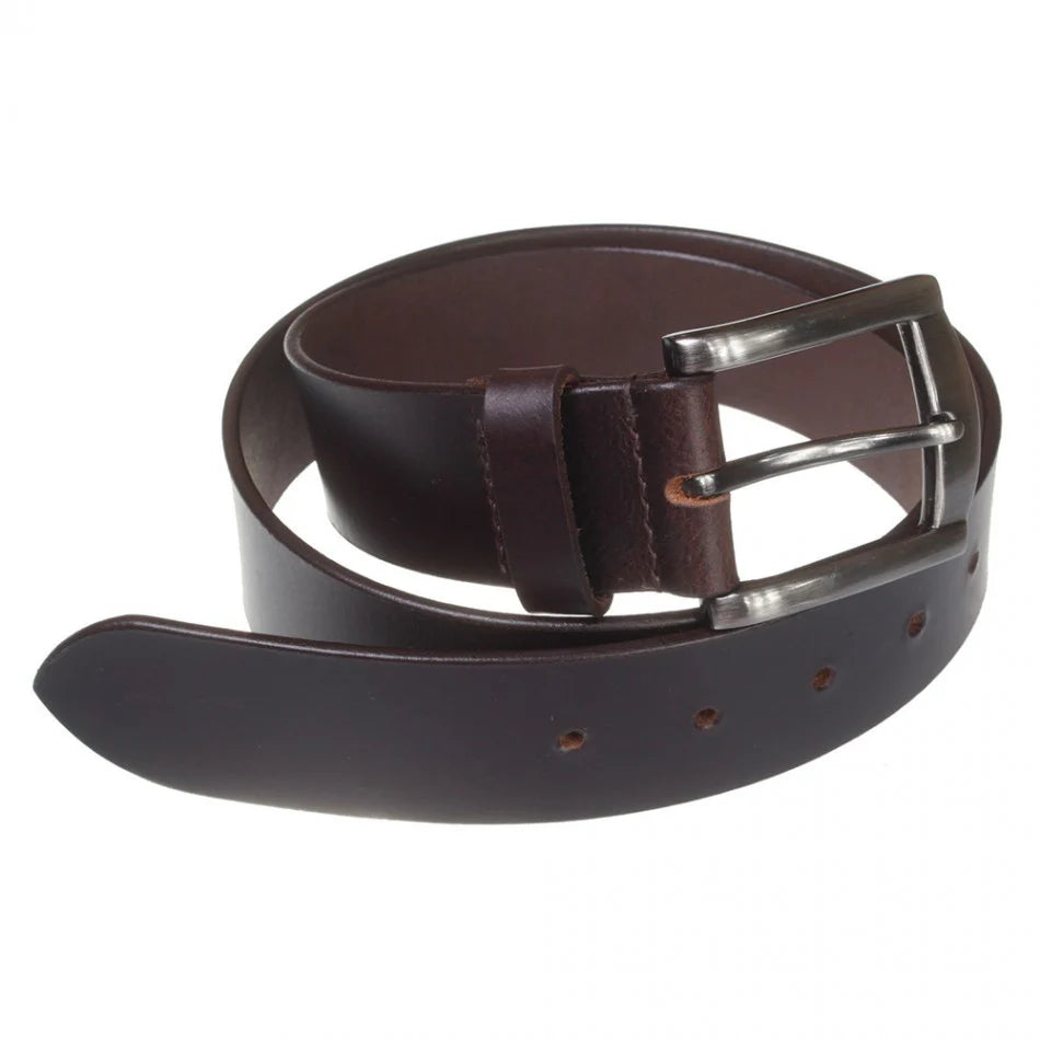 Charles Smith Jean Leather Belt - Up to 42" Waist - Brown