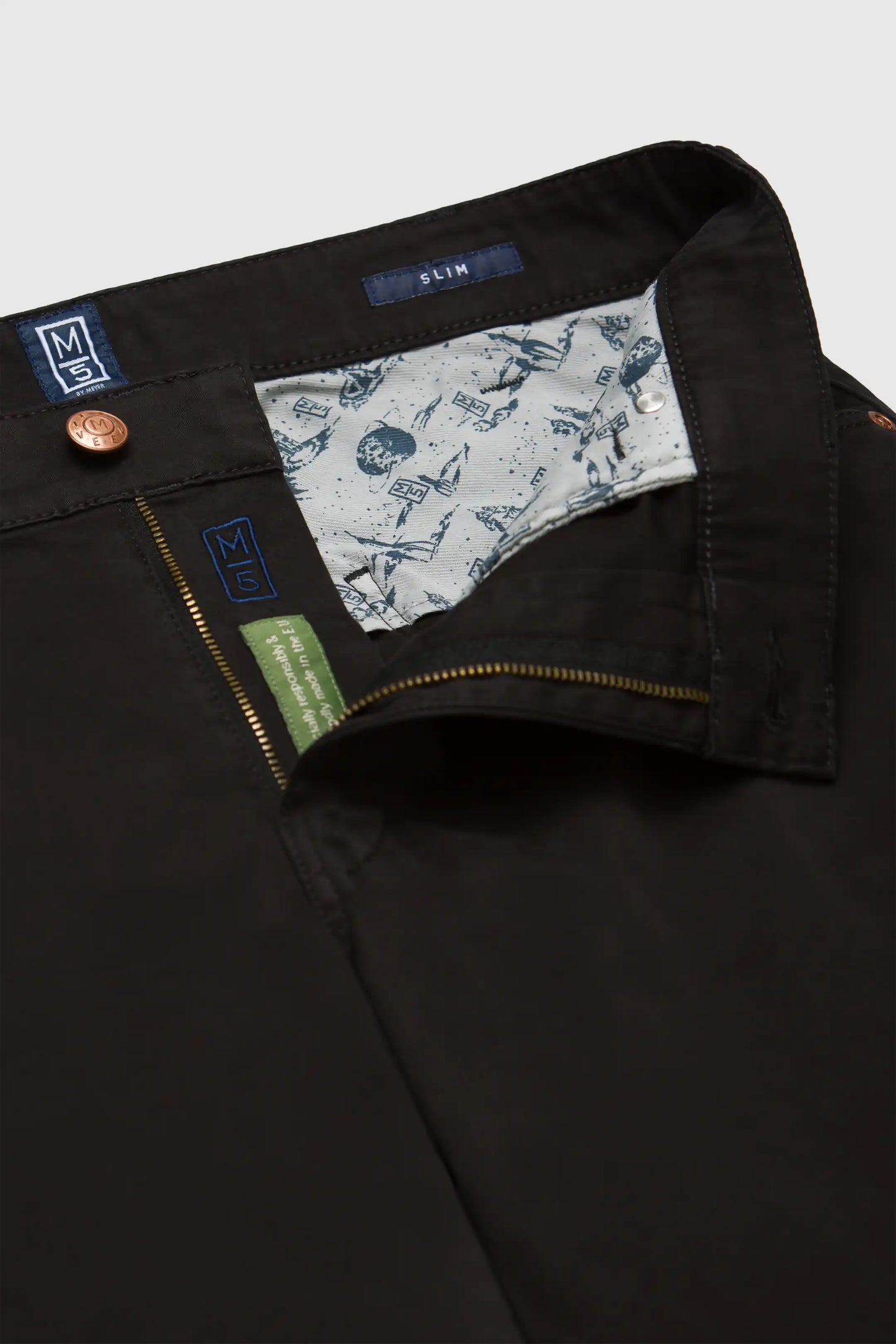 M5 FIVE Jean Pocket Cotton Chino - Black