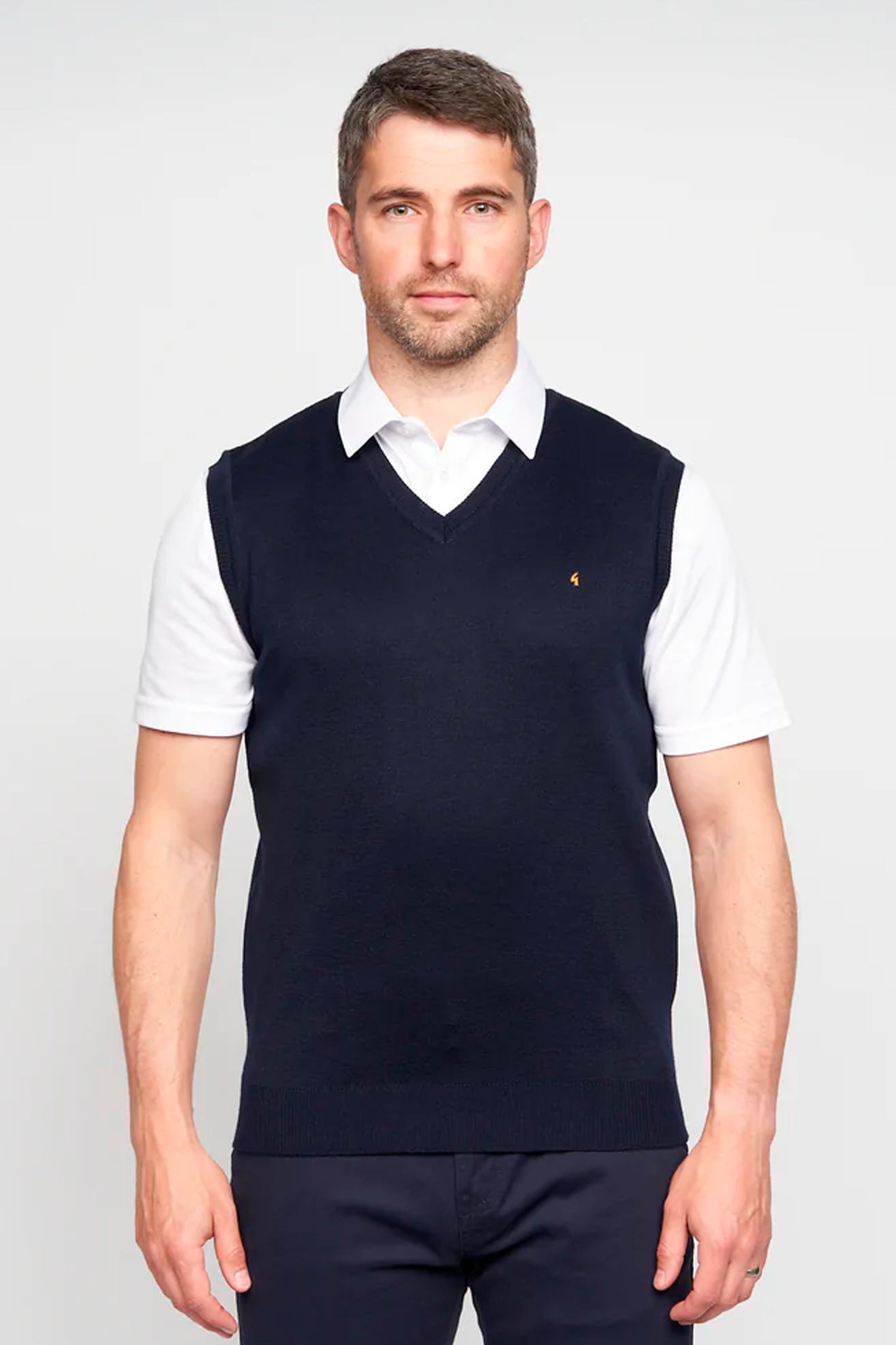 Gabicci V-Neck Jumper - Navy