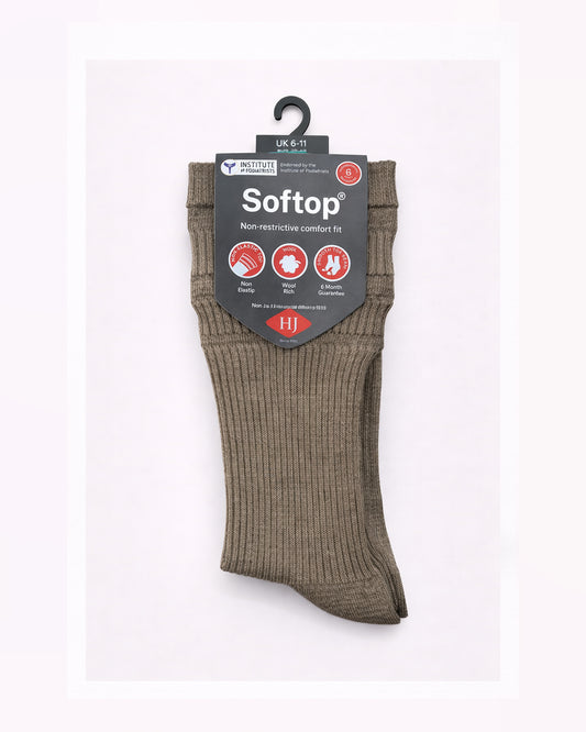 Wool Softop® - HJ90 Men's Original Wool Rich Softop - Taupe