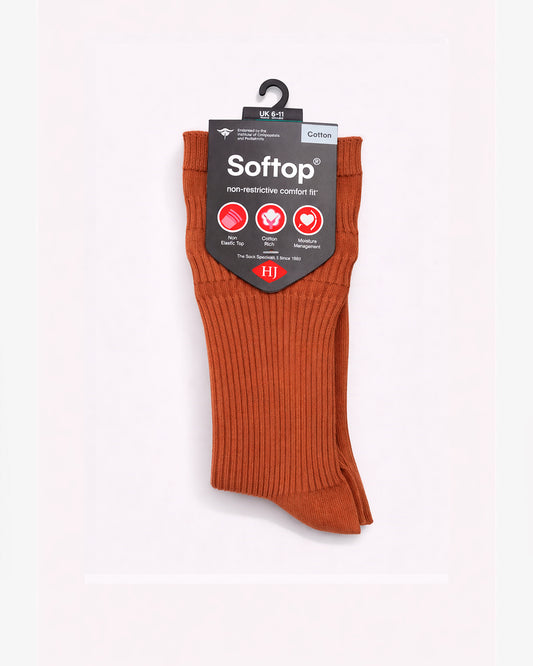 Cotton Softop® - HJ91 Men's Original Cotton Rich Softop - Chestnut