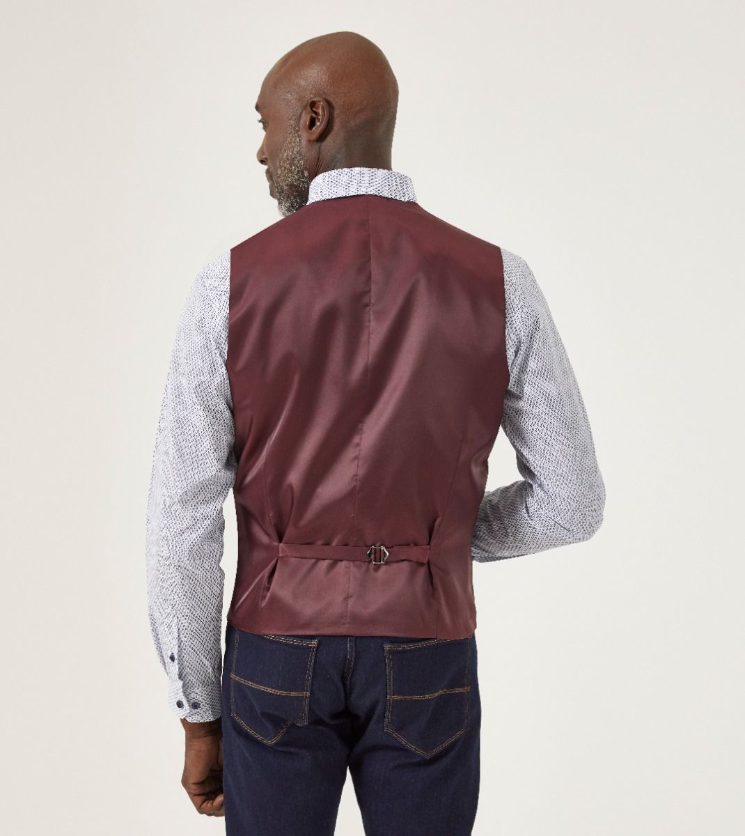 Ruthin Tweed Waistcoat - Navy