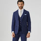 Jude Tweed Suit Jacket - Navy