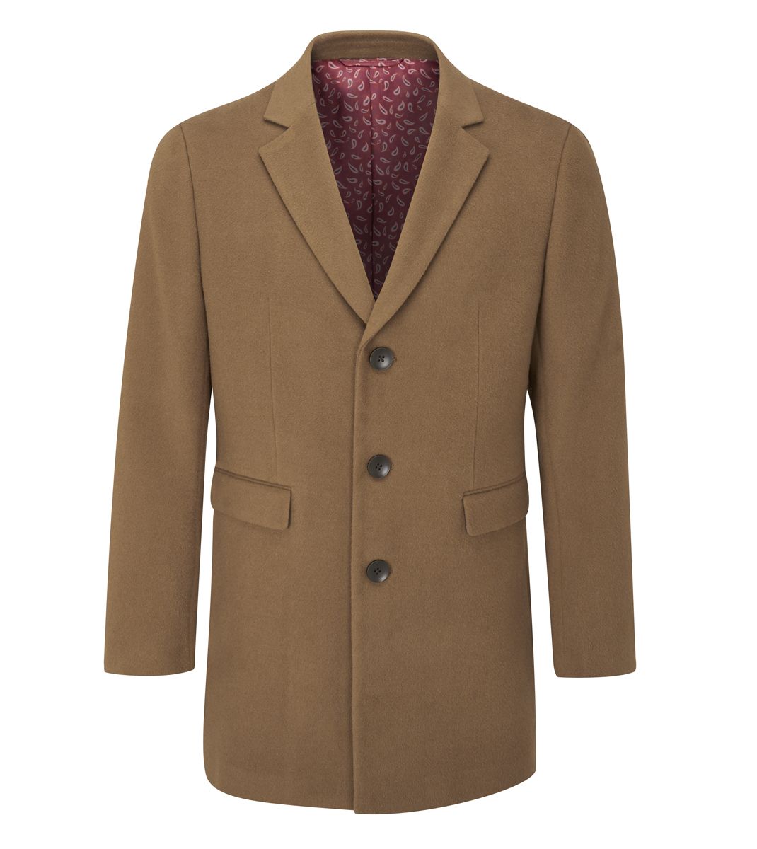 Fairlop 3/4 Overcoat - Camel