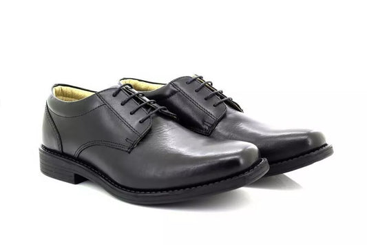 Tredflex Comfort Leather Shoes - Black