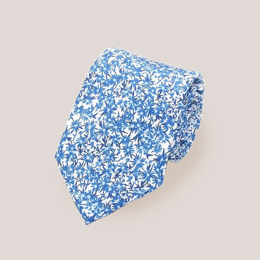 Happy Floral Tie - Royal 4054/6