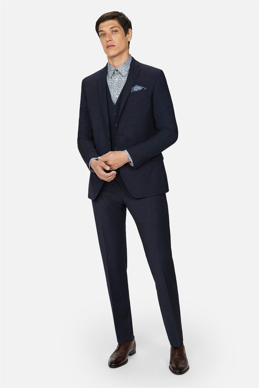 Ted Baker Slim Fit Panama Navy Jacket