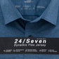 24/7 Jersey Stretch Long Sleeve Shirt - Denim
