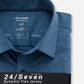 24/7 Jersey Stretch Long Sleeve Shirt - Denim