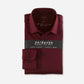 24/7 Jersey Stretch Long Sleeve Shirt - Burgundy
