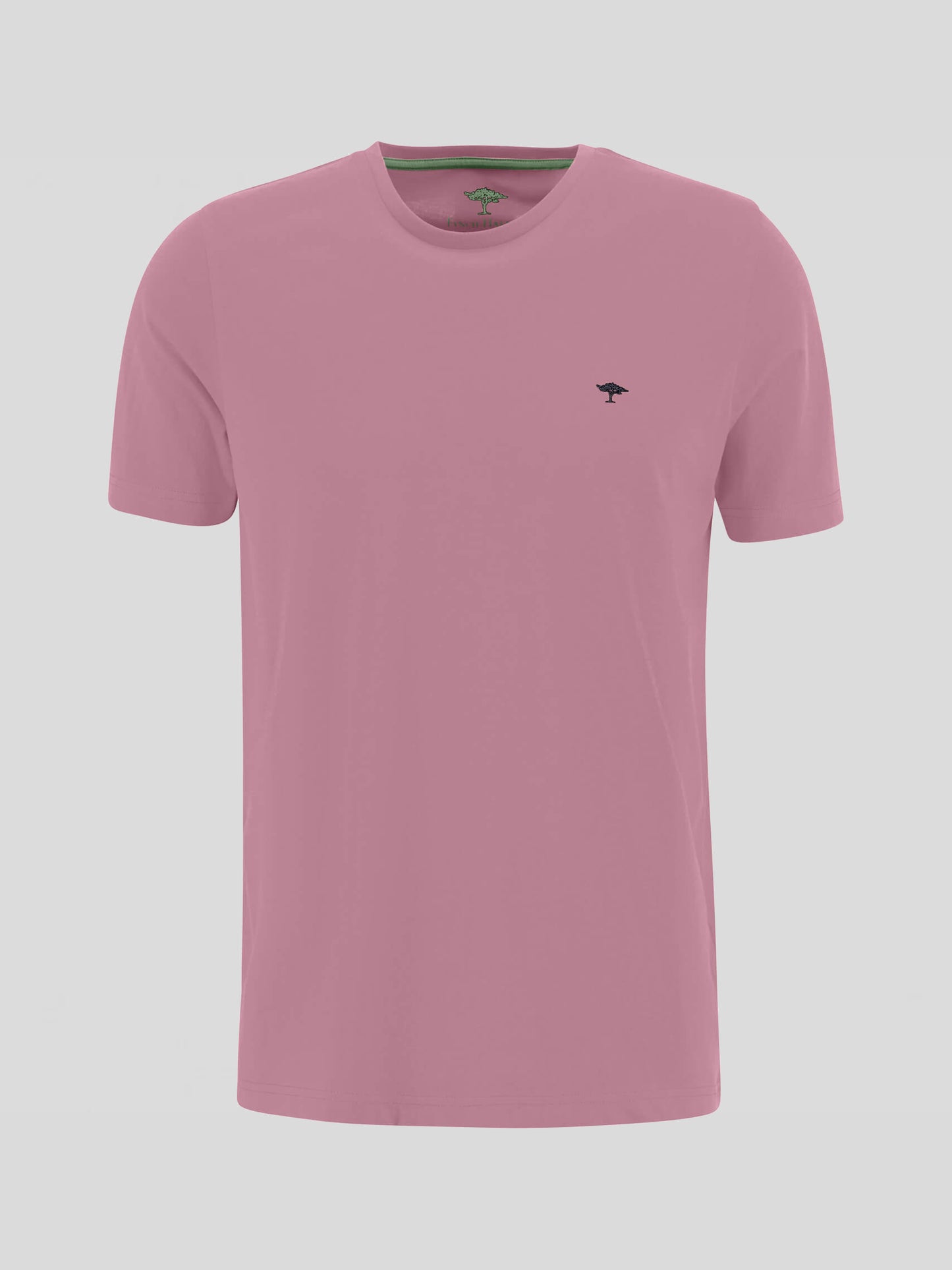 Crew-neck Tee Sustainable Cotton - Dusky Pink