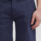 Cotton-Rich Tailored Shorts - Navy II