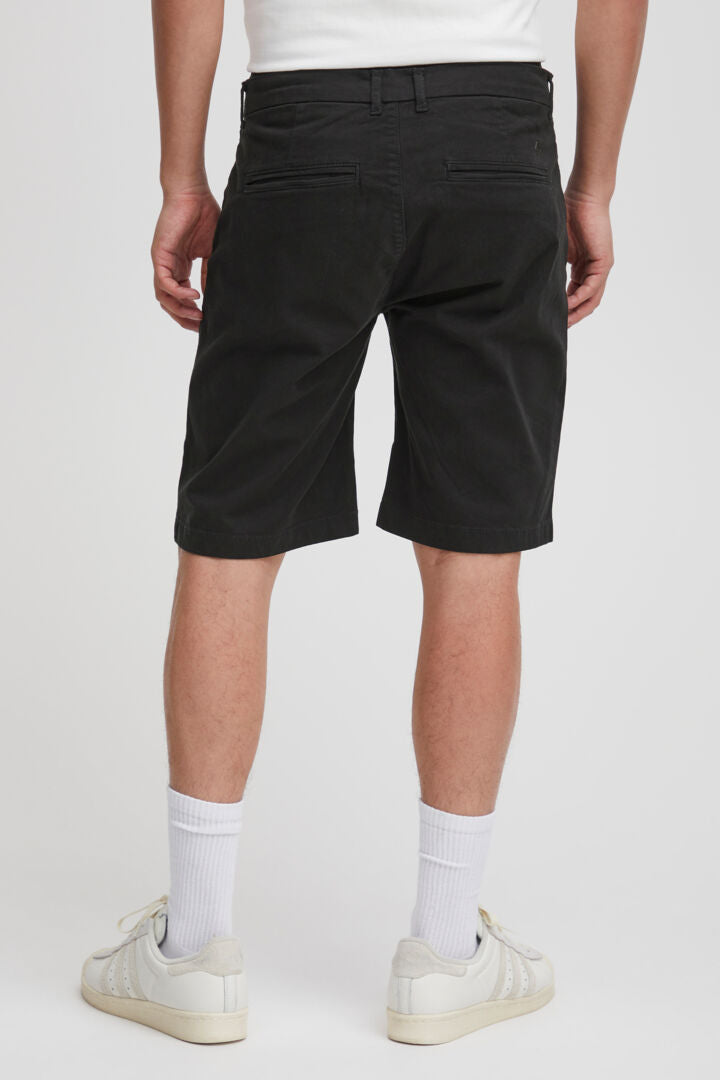 Cotton-Rich Tailored Shorts - Black II