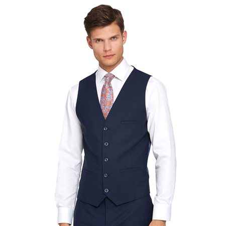 James Tailored Fit Suit Waistcoat - Navy