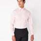 Tapered Fit Long Sleeve Shirt - Pink