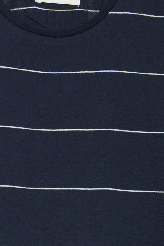 Navy Pin Stripe Tee