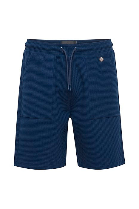 Casual Waffle Shorts Navy