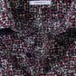OLYMP Tendenz Modern Fit, Business Shirt, New Kent, Navy Red Geometric Print