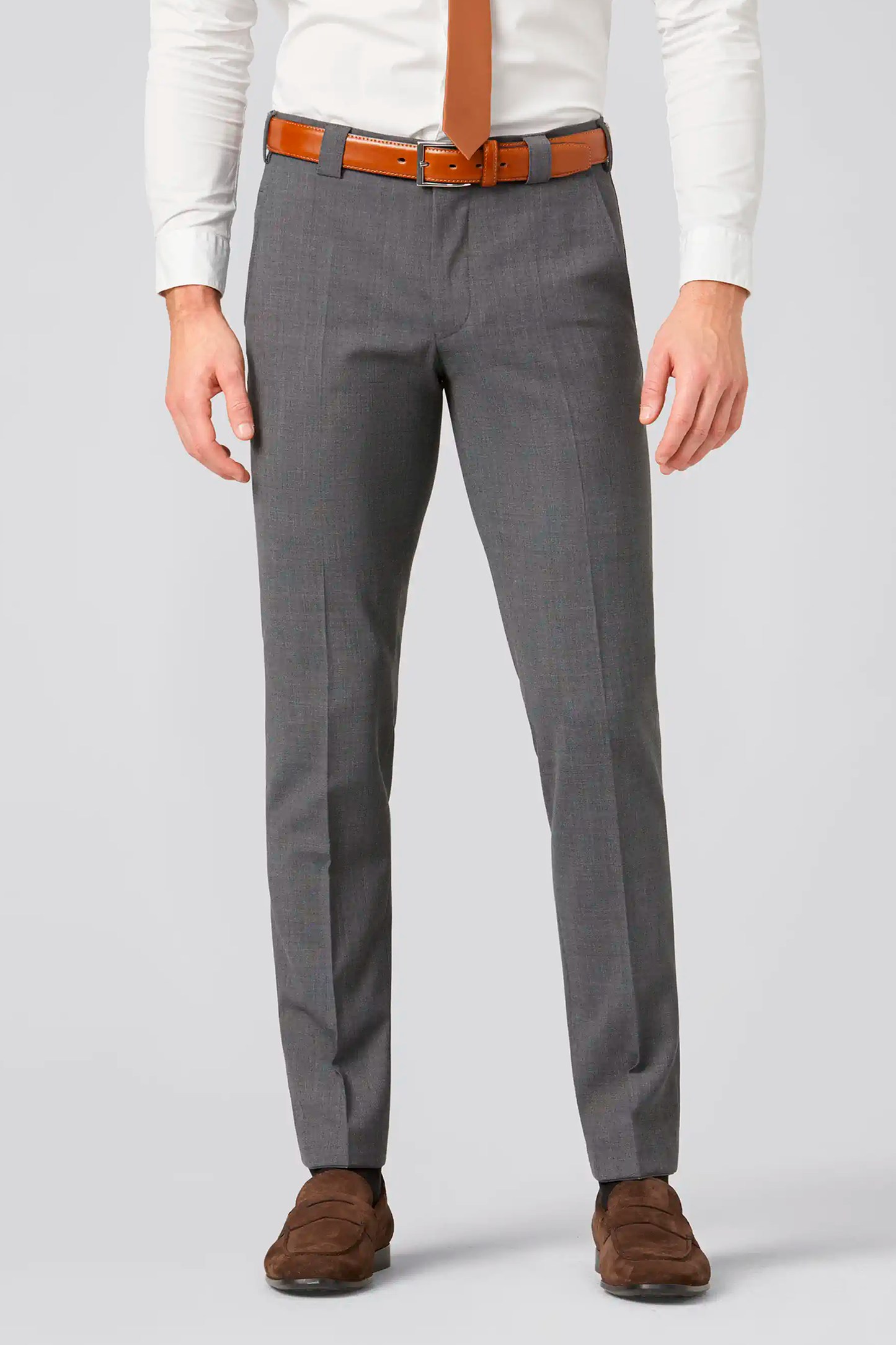 Meyer Roma Fine Tropical Wool Trouser - Grey