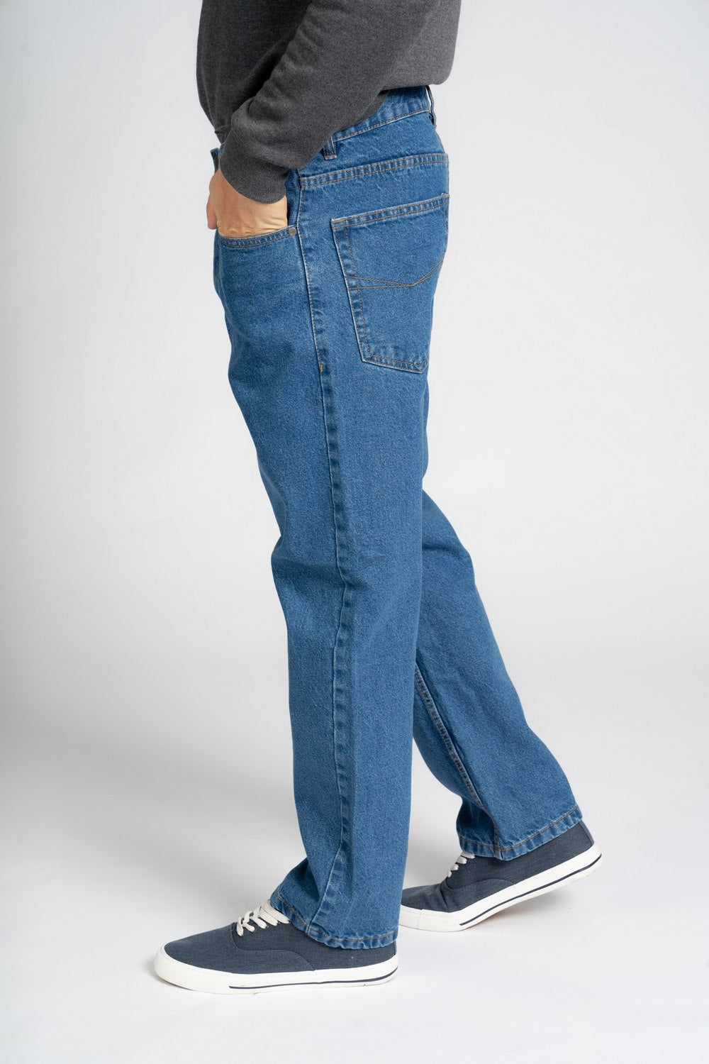 Work Jeans Straight Leg - Stonewash