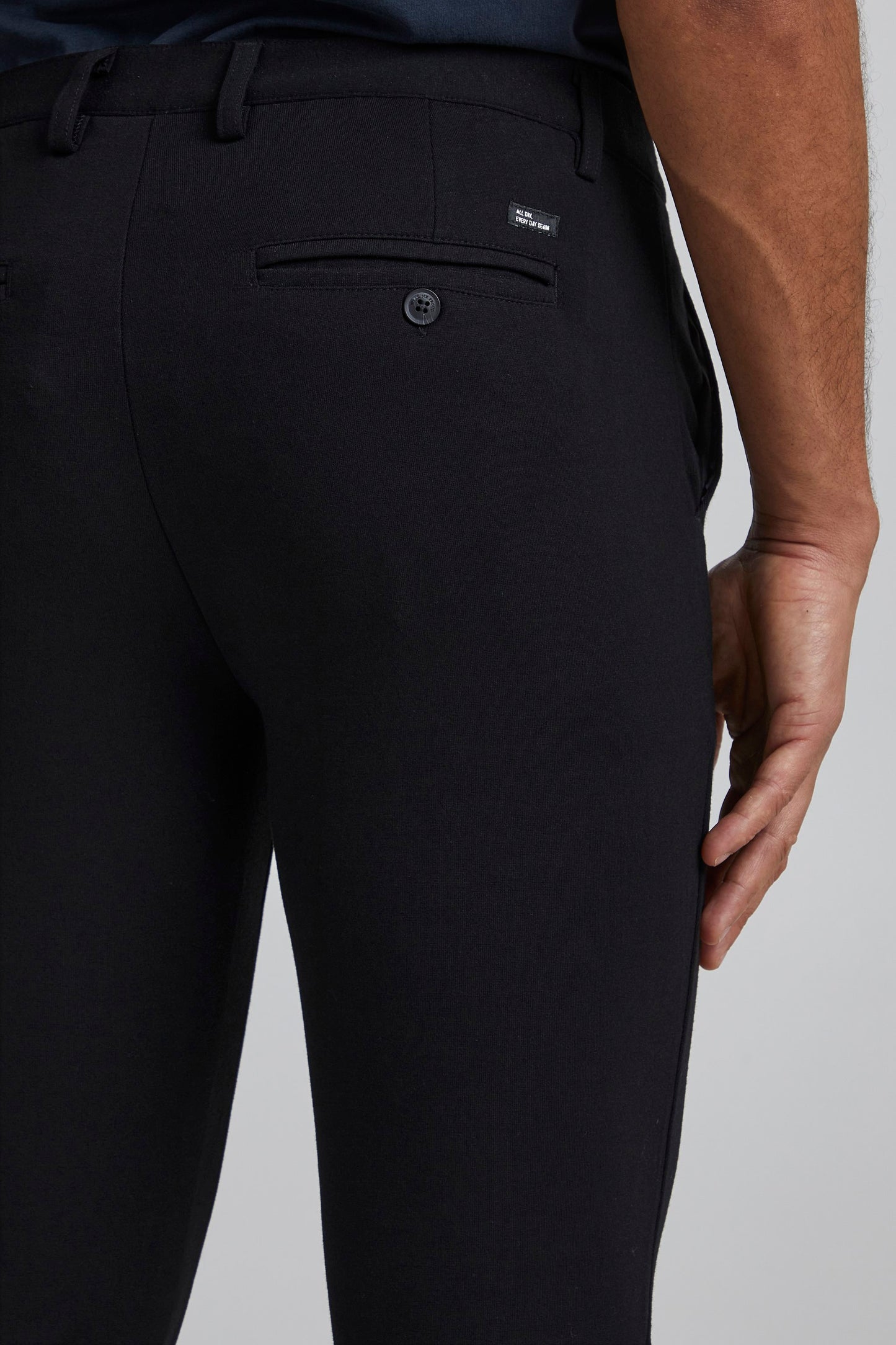 Black Trousers - Super Stretch Slim Fit